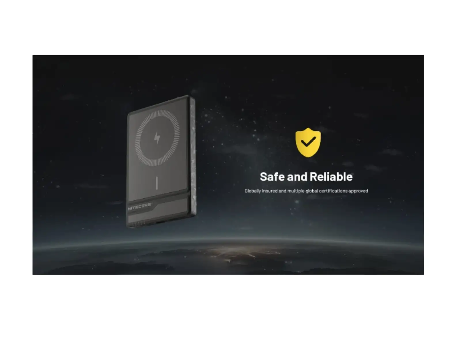 Nitecore NW5000 powerbanka s bezdrátovým nabíjením