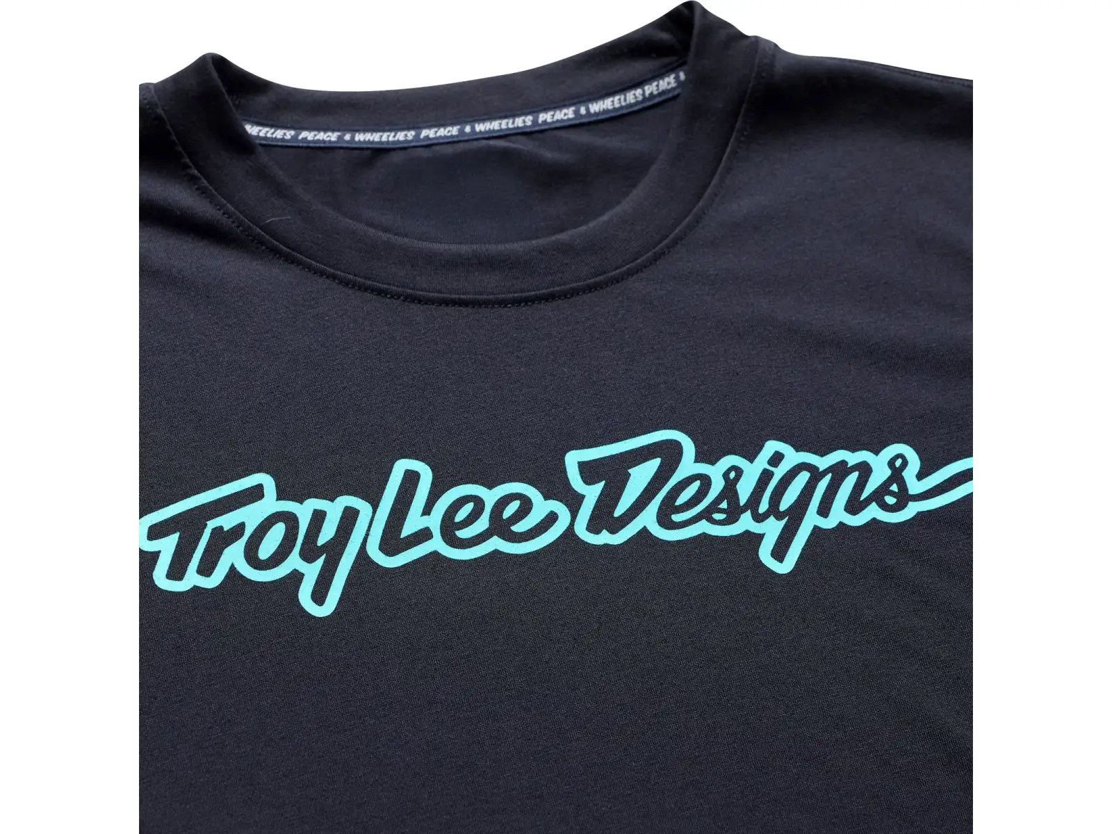 Troy Lee Designs Skyline Ride pánský dres Signature Black/Real Teal