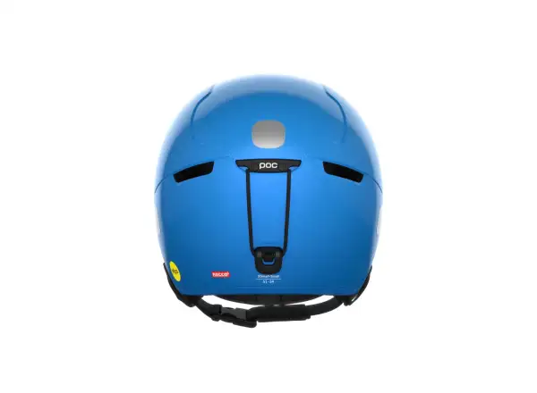 POC POCito Obex MIPS dětská lyžařská helma Fluorescent Blue