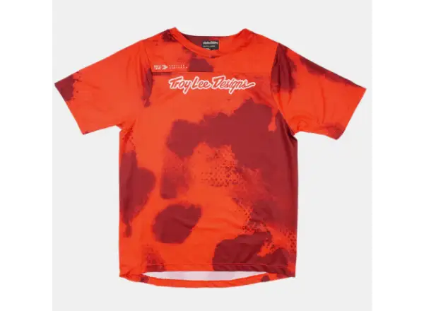 Troy Lee Designs Skyline Flared dětský dres krátký rukáv Fiery Red