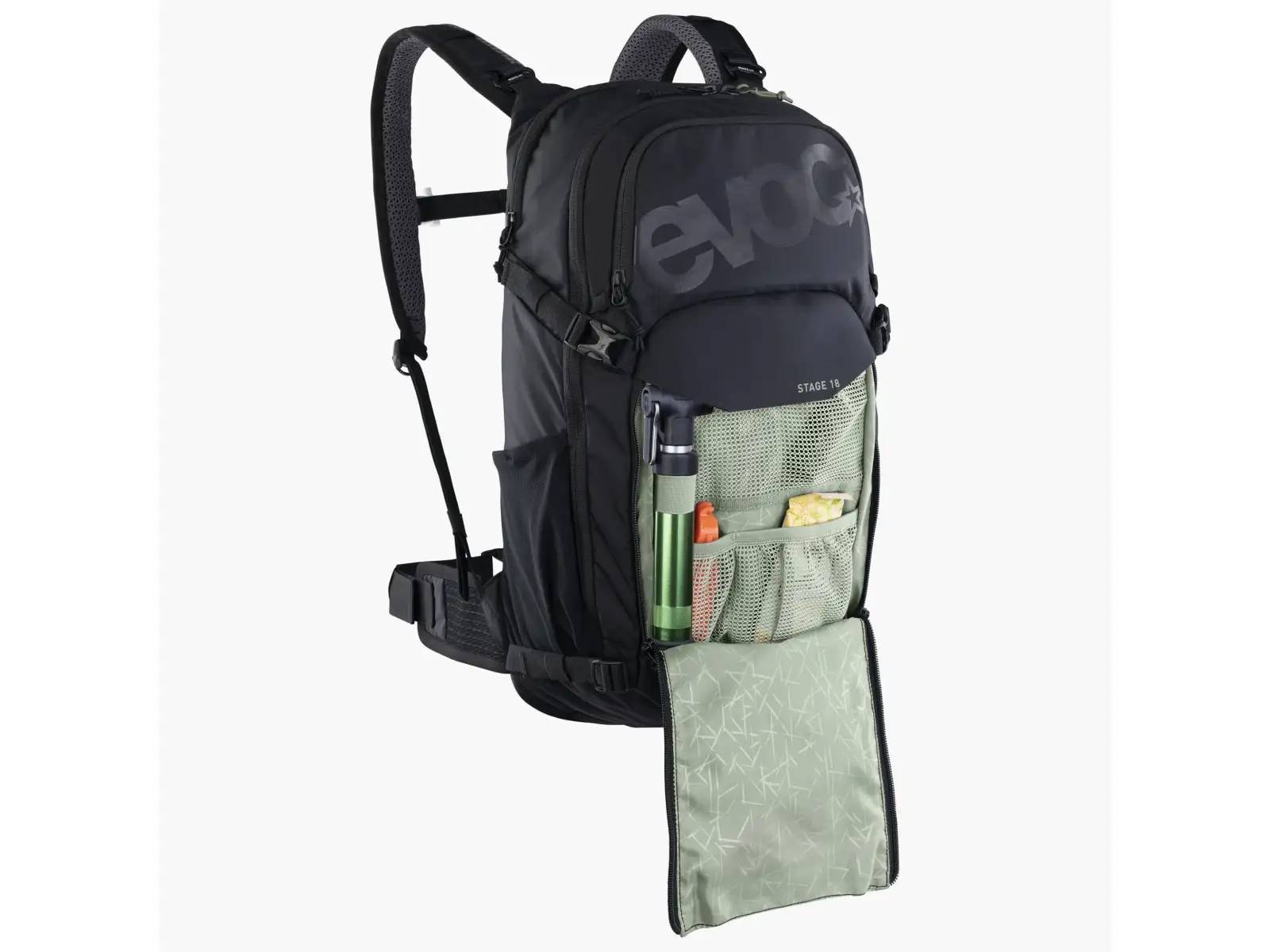 Evoc Stage 18 l batoh Black