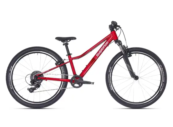 Superior RACER 24 dětské kolo Gloss Racing Red