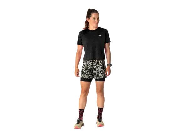 Dynafit Trail dámské běžecké triko krátký rukáv Black Out