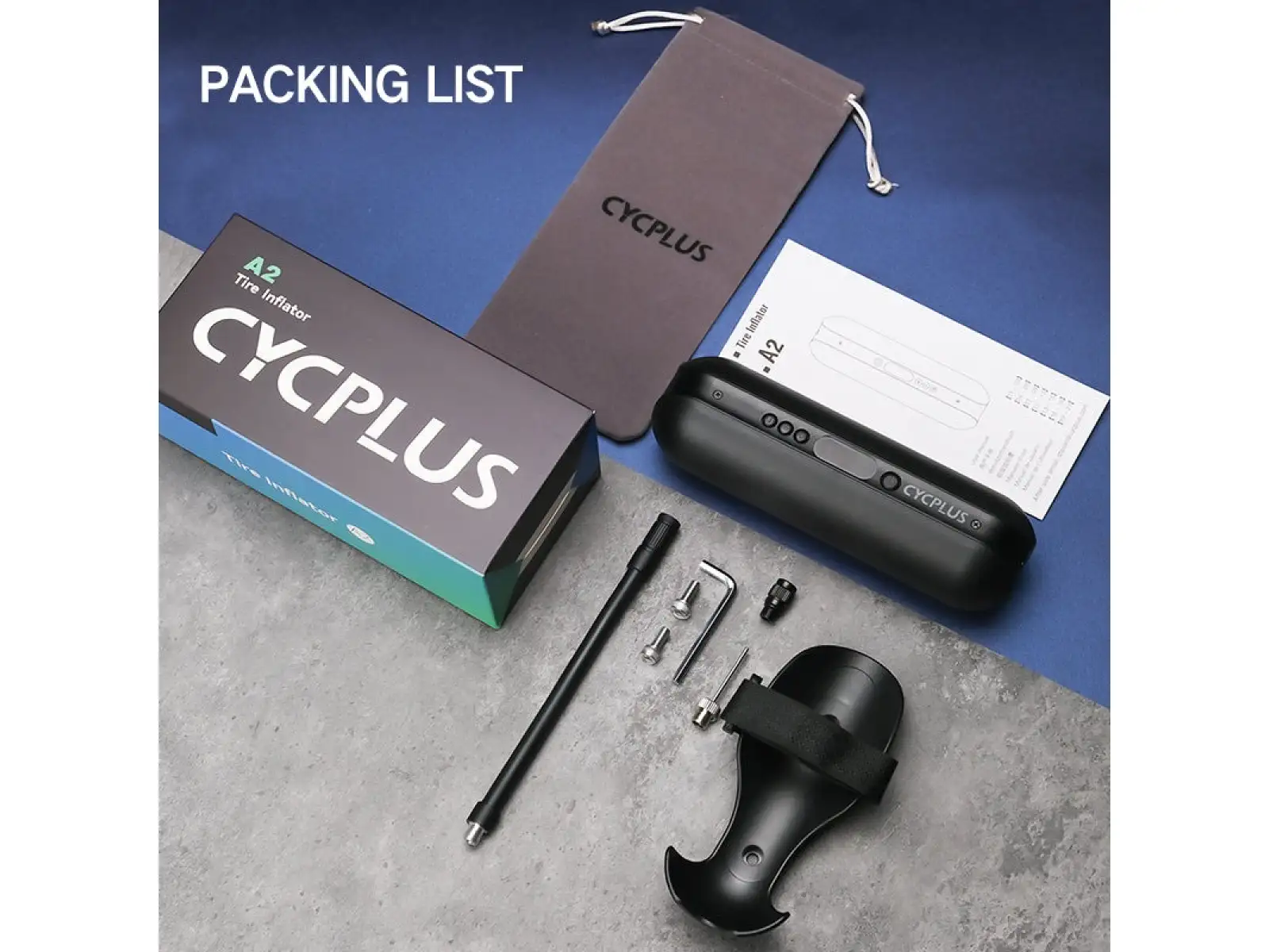 Cycplus A2 Pro elektronická pumpa
