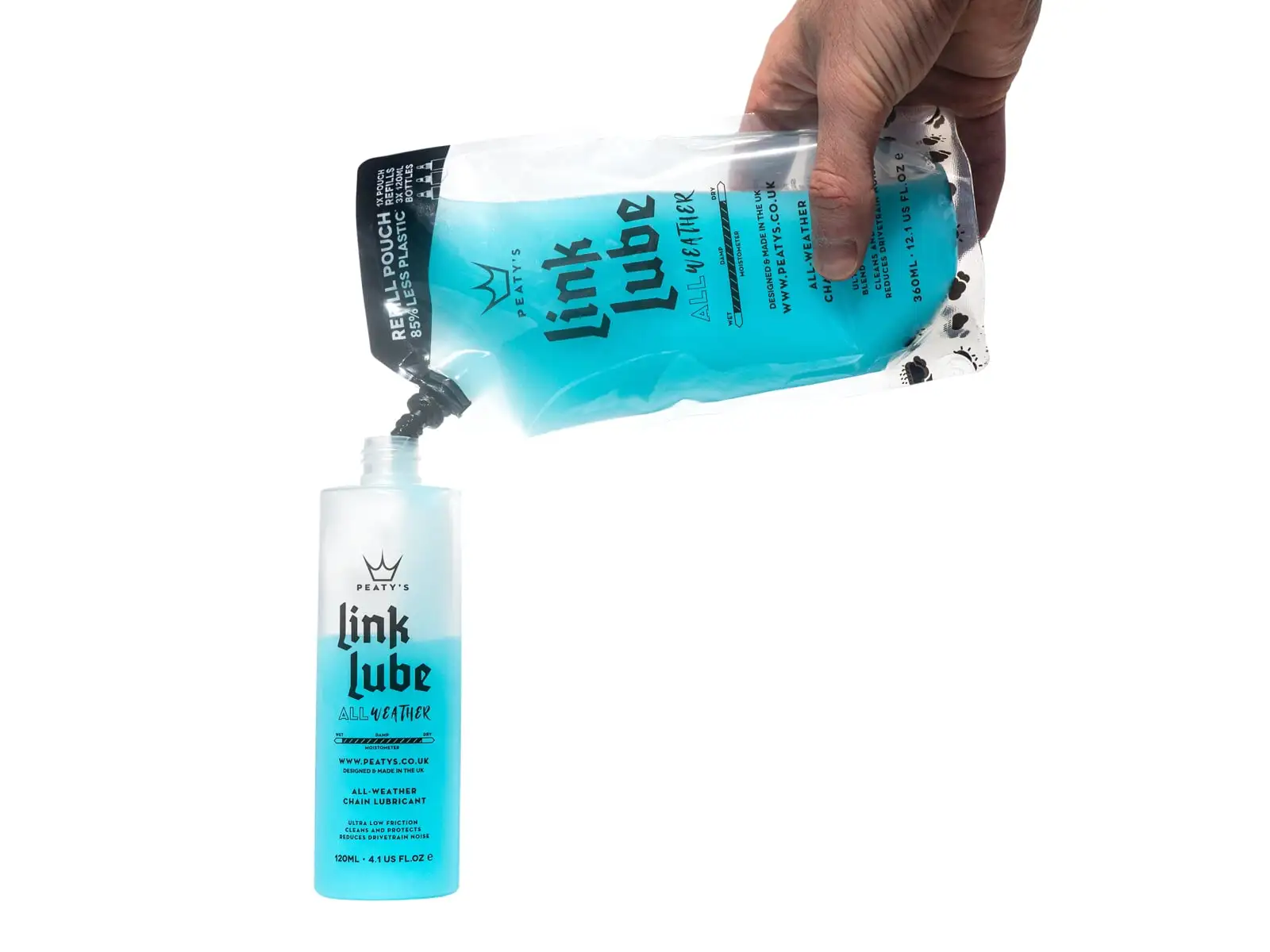 Peatys LinkLube All-Weather mazivo řetězu refill balení 360 ml