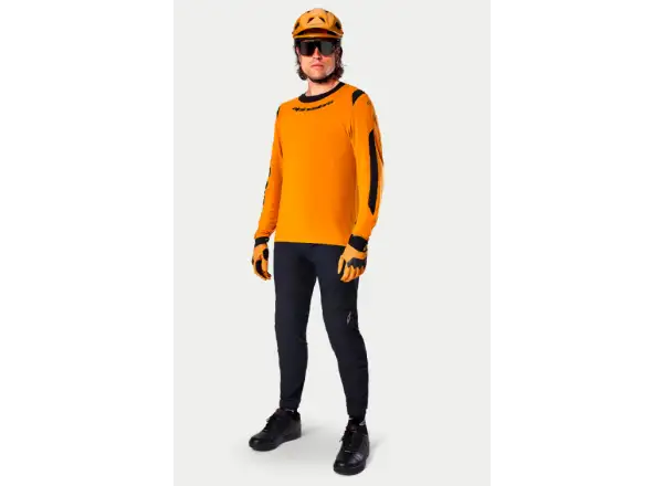 Alpinestars A-Dura Dri Wool pánský dres dlouhý rukáv Dark Gold