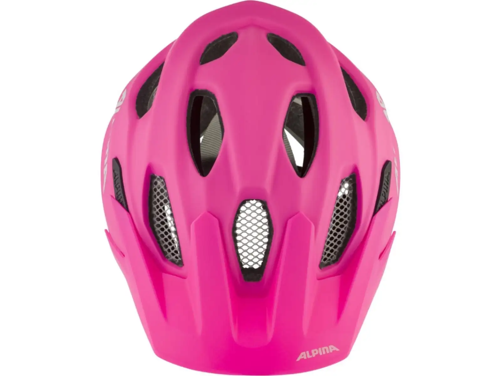 Alpina Carapax JR. cyklistická přilba Shocking Pink Matt