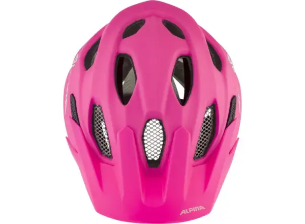 Alpina Carapax JR. cyklistická přilba Shocking Pink Matt