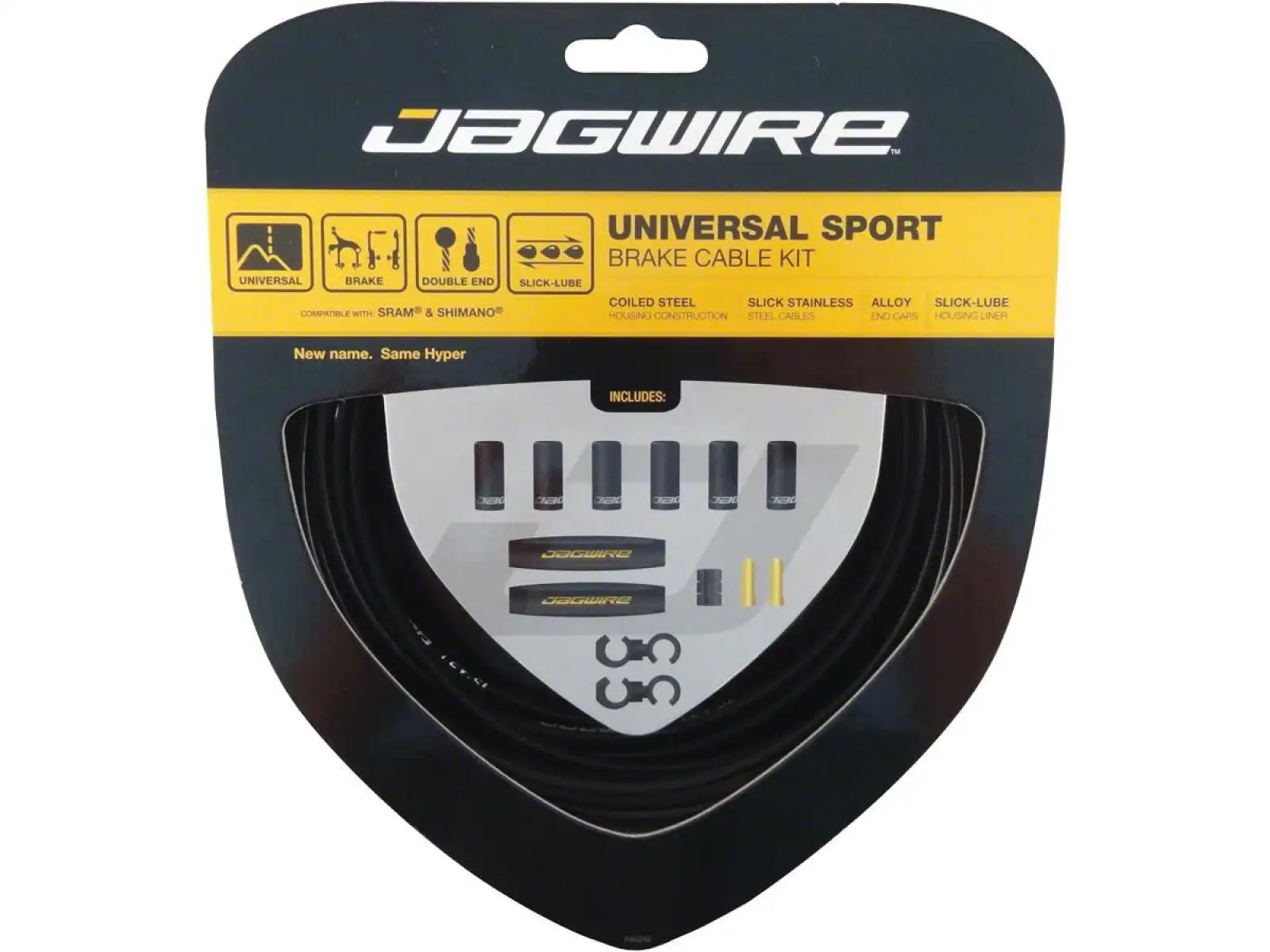Jagwire UCK400 Universal Sport Brake Kit, černá