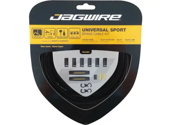 Jagwire UCK400 Universal Sport Brake Kit, černá