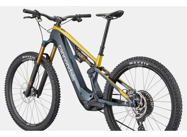 Cannondale Moterra SL Carbon 1 celoodpružené elektrokolo Tungsten Blue