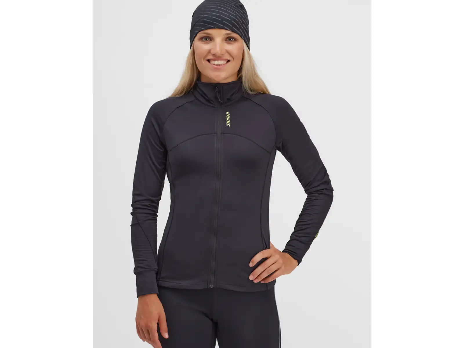Silvini Staffora dámská mikina black/lime