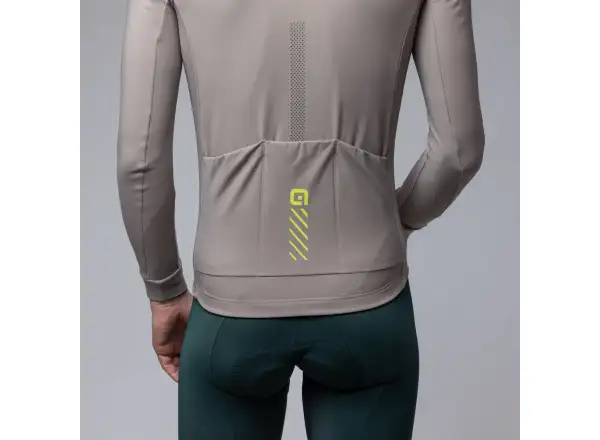 Alé Pragma Fondo 3.0 pánský zateplený dres dlouhý rukáv Rope Grey