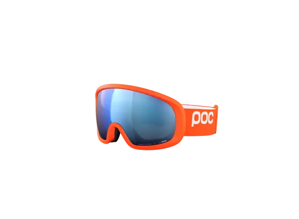 POC Fovea Mid lyžařské brýle Zink Orange/Partly Sunny Blue