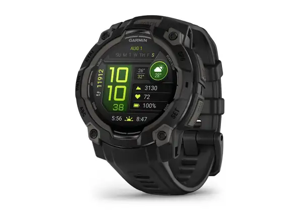 Garmin Instinct 3 Amoled 45 mm chytré hodinky Black/Black pásek