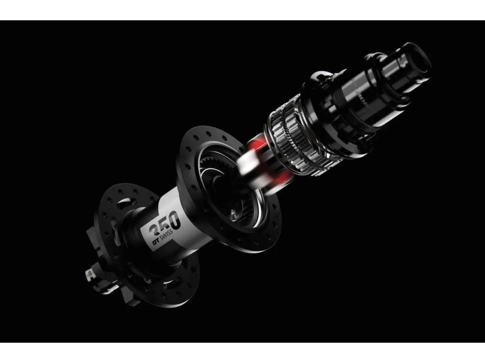 DT Swiss 350 Classic DBIS Boost zadní náboj 12×148 mm Ratchet DEG 72 ořech Shimano