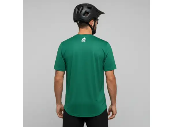 Silvini Denno pánský volný dres krátký rukáv Olive Tiger