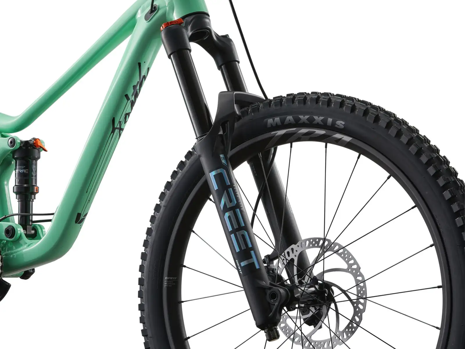 Liv Faith 24 dětské celoodpružené kolo Neo Mint