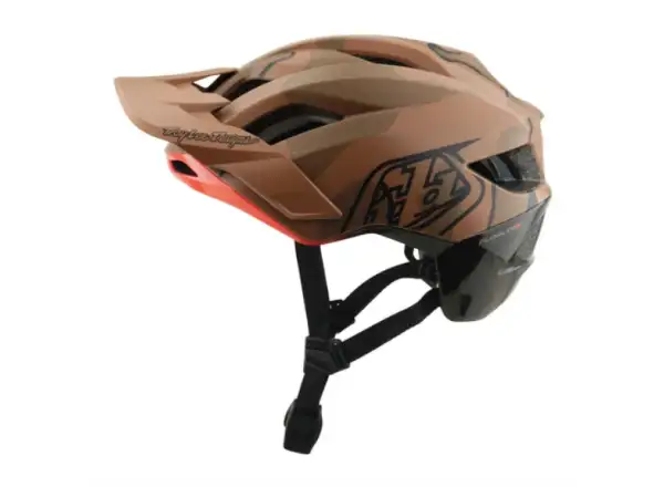 Troy Lee Designs Flowline SE MIPS přilba Badge Sienna Camo