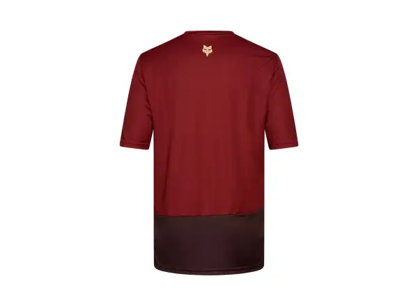 Fox Ranger Wordmark pánský dres krátký rukáv Rust Brown