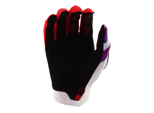Troy Lee Designs Youth Air Overspray dětské rukavice White/Violet