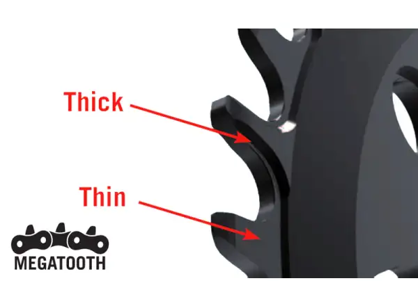 FSA Super Road Mega Tooth 110x40 1x11 převodník
