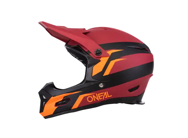 ONeal Fury Stage přilba Red/Orange
