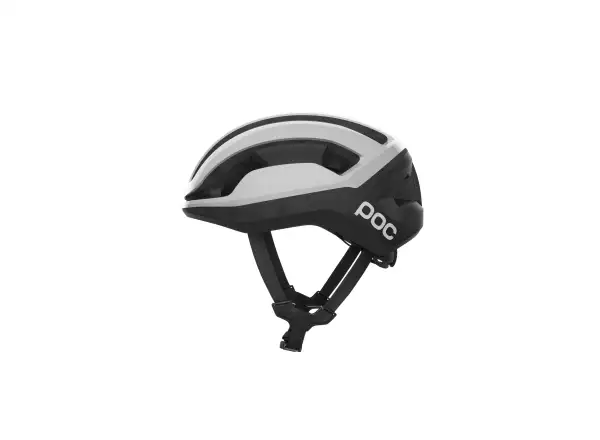 POC Omne Lite silniční přilba Hydrogen White/Uranium Black Matt