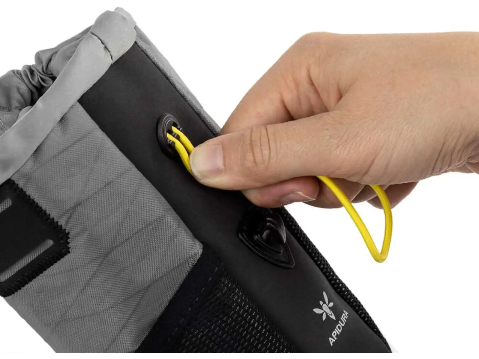 Apidura backcountry food pouch kapsa se síťkou na řidítka 1,2 l