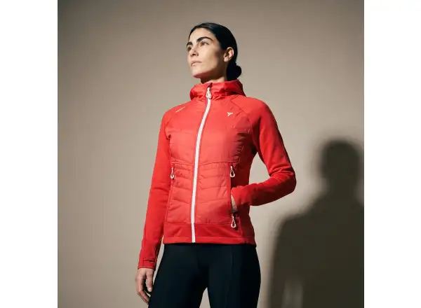 Silvini Divera dámský sweatshirt Red/Red