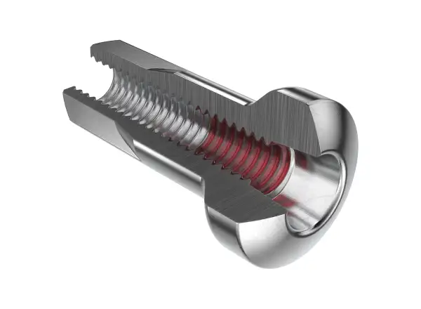 DT Swiss Hidden ProLock mosaz nipl 2.0 x 12 mm stříbrná