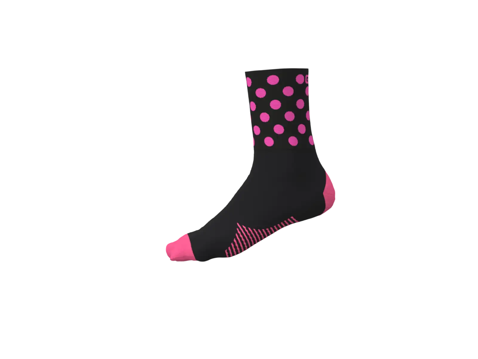 Alé Accessori Bubble ponožky Fluo Pink, vel. S (36-39 cm)