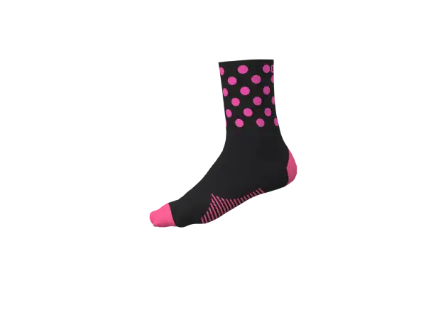 Alé Accessori Bubble ponožky Fluo Pink, vel. S (36-39 cm)