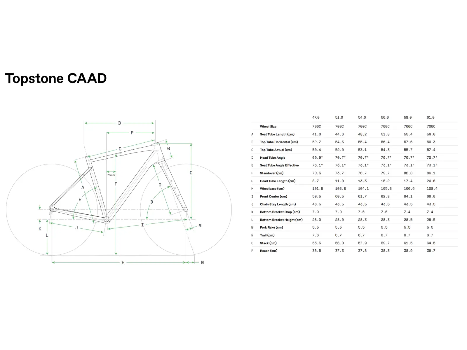 Cannondale Topstone CAAD 3 CUES 1X FlatBar gravel kolo Tech Green