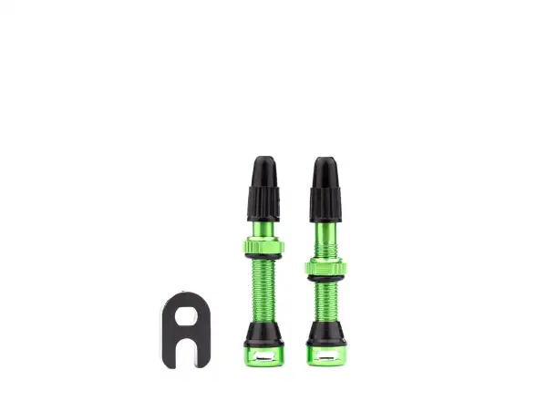 Tune Valve 44 mm alu UST ventilek 2ks zelená