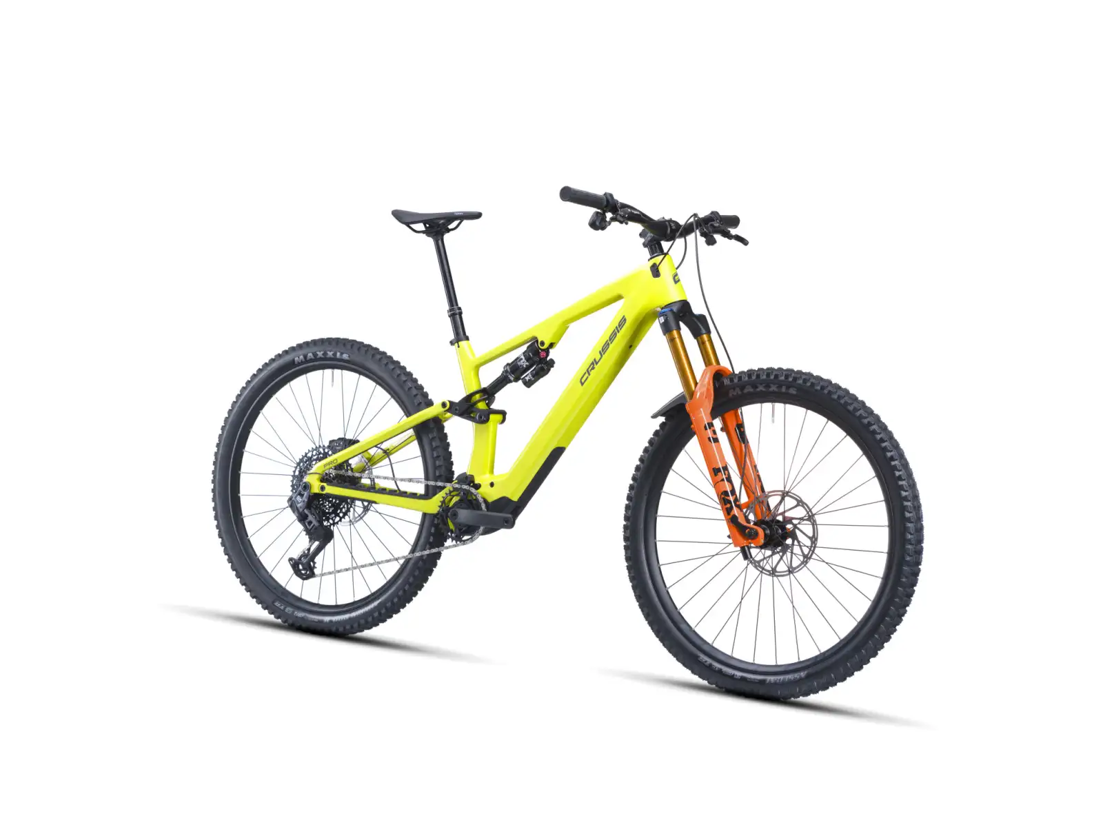 Crussis e-Full AX CARB 10.12-PRO-M2S(800) celoodpružené elektrokolo