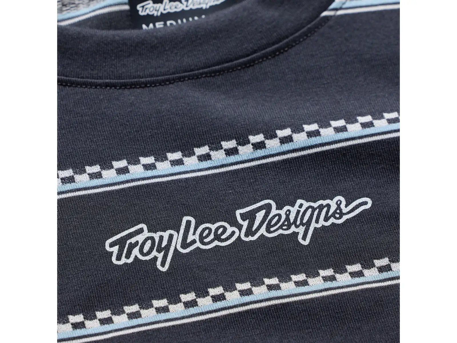 Troy Lee Designs Skyline Ride pánský dres krátký rukáv Checked Out Carbon