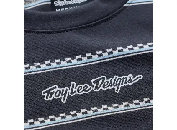 Troy Lee Designs Skyline Ride pánský dres krátký rukáv Checked Out Carbon