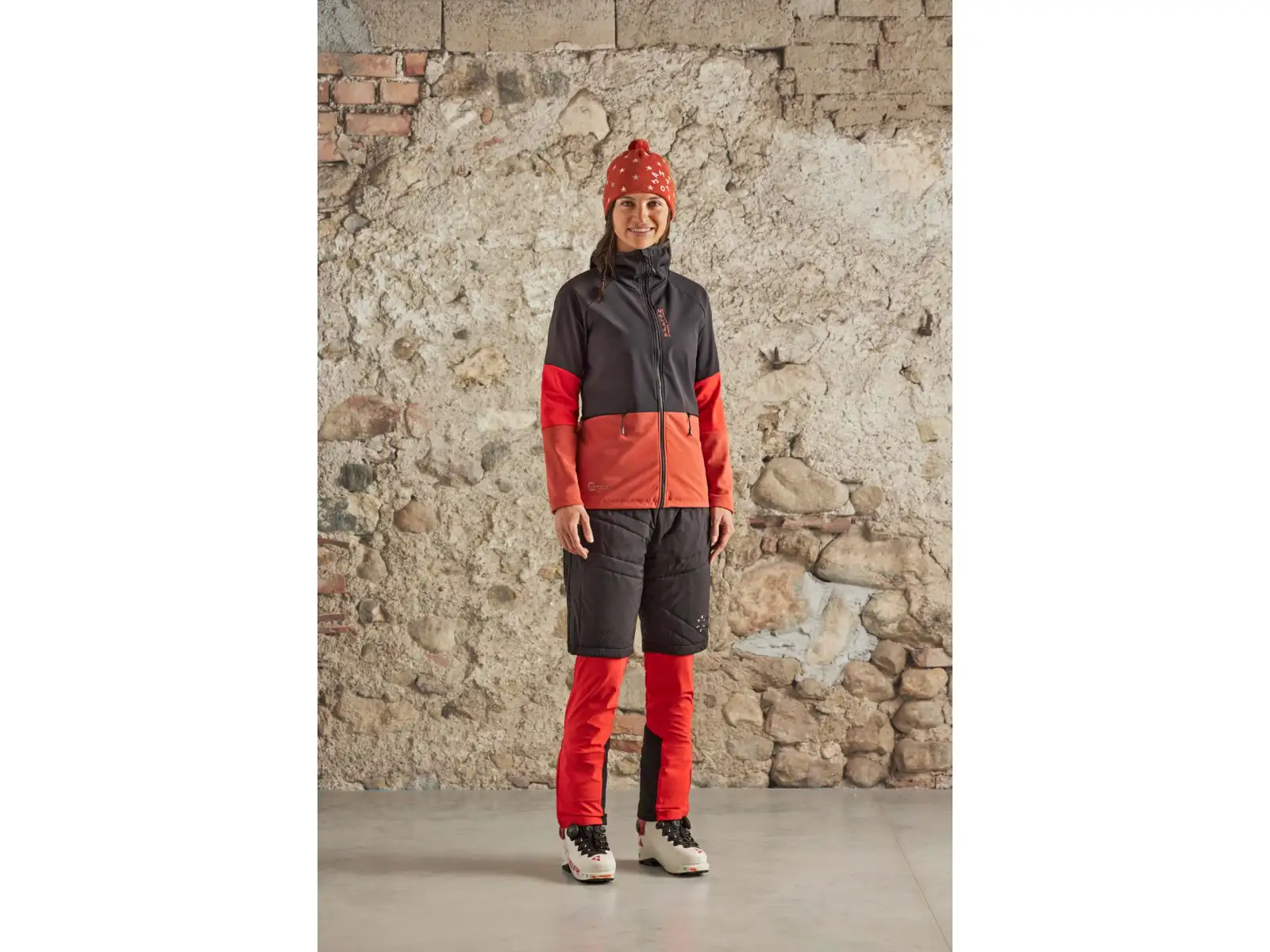 Maloja SonnblickM. dámská bunda Fire red