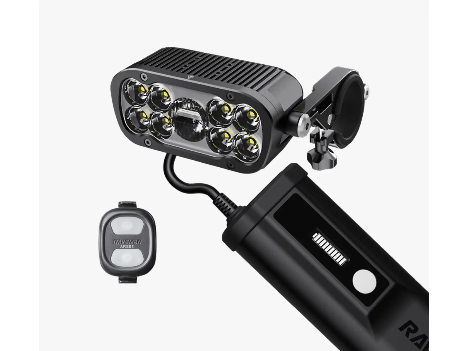 Ravemen XR6000 přední světlo