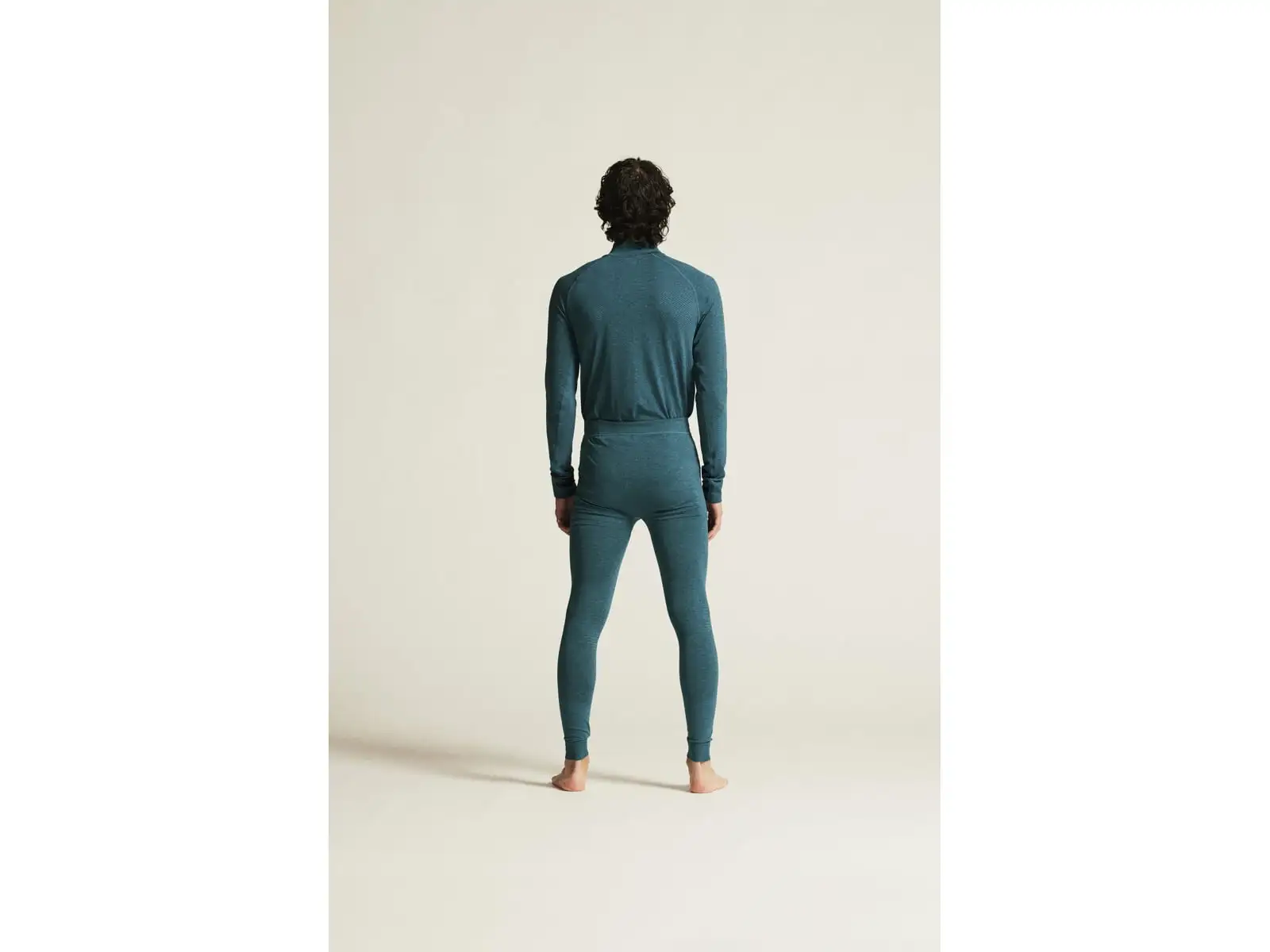 Craft Core Dry Active Comfort Zip pánské triko dlouhý rukáv zelená