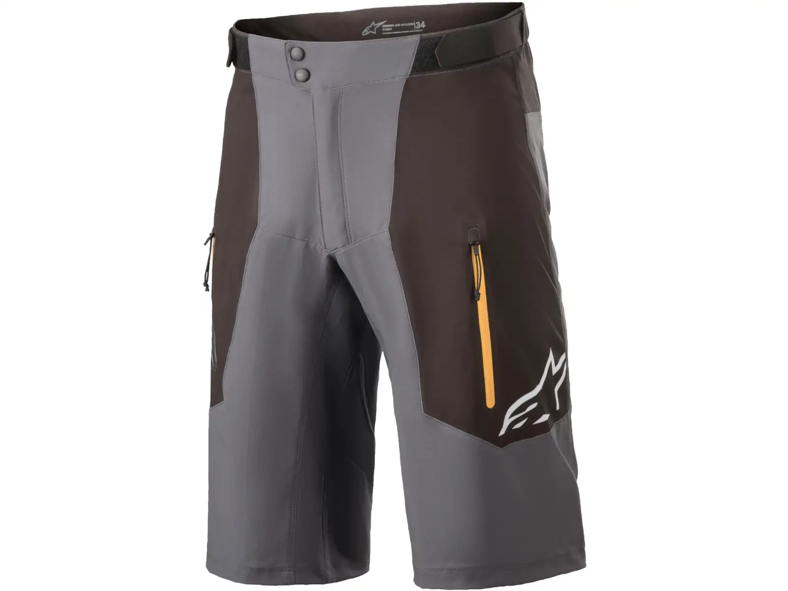 Alpinestars ALPS 6.0 pánské kraťasy Black/Tangerine