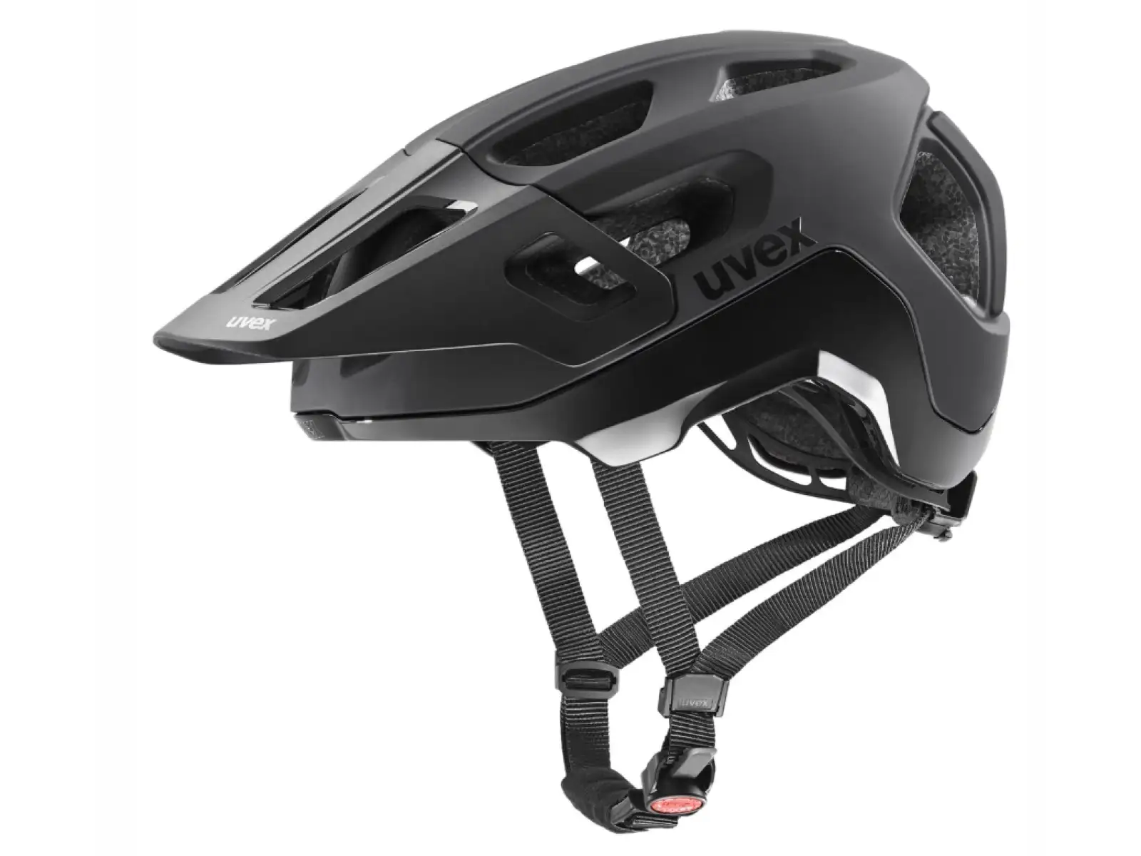 Uvex React MTB přilba Black Matt