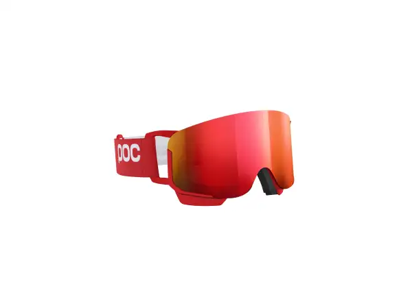 POC Nexal Mid lyžařské brýle Prismane Red/Partly Sunny Red