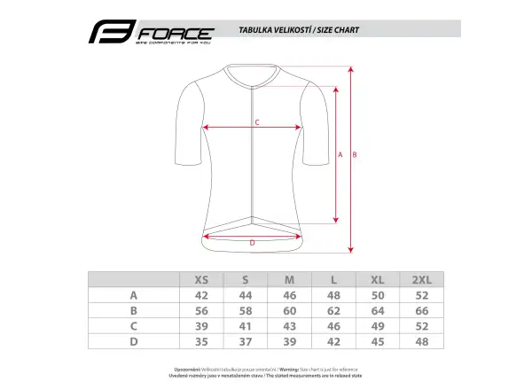 Force Limit pánský dres krátký rukáv modrá
