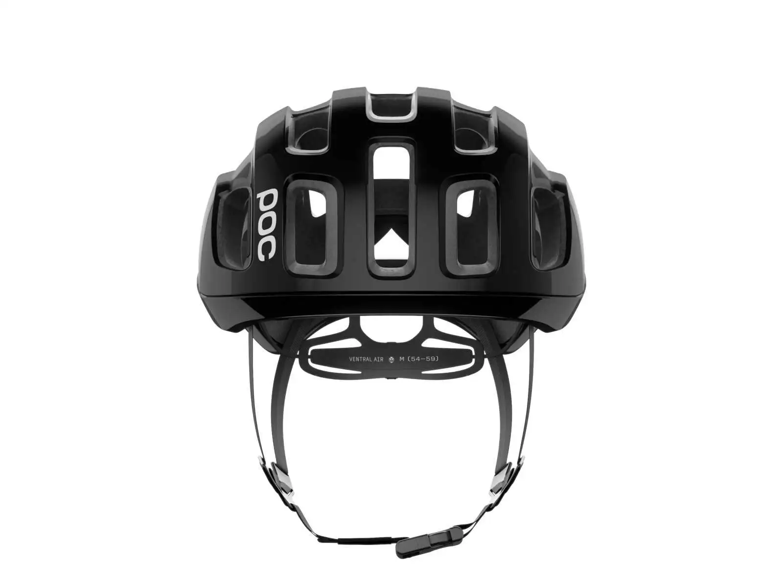POC Ventral Air MIPS přilba Uranium Black Matt/Hydrogen White/Logo