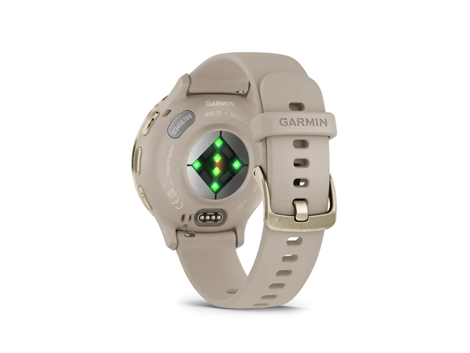 Garmin Venu 3S chytré hodinky Soft Gold/French Gray