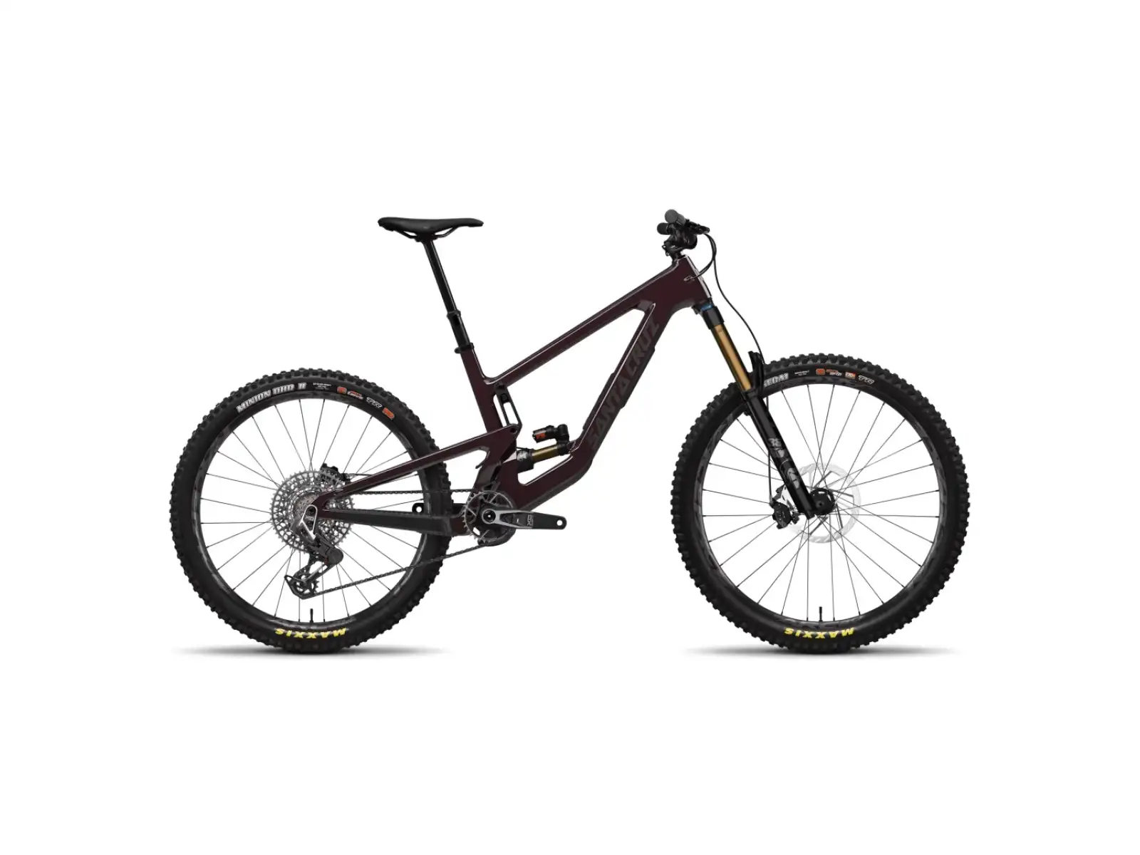 Santa Cruz Nomad 6 CC MX X0 AXS celoodpružené kolo Gloss Stormbringer Purple