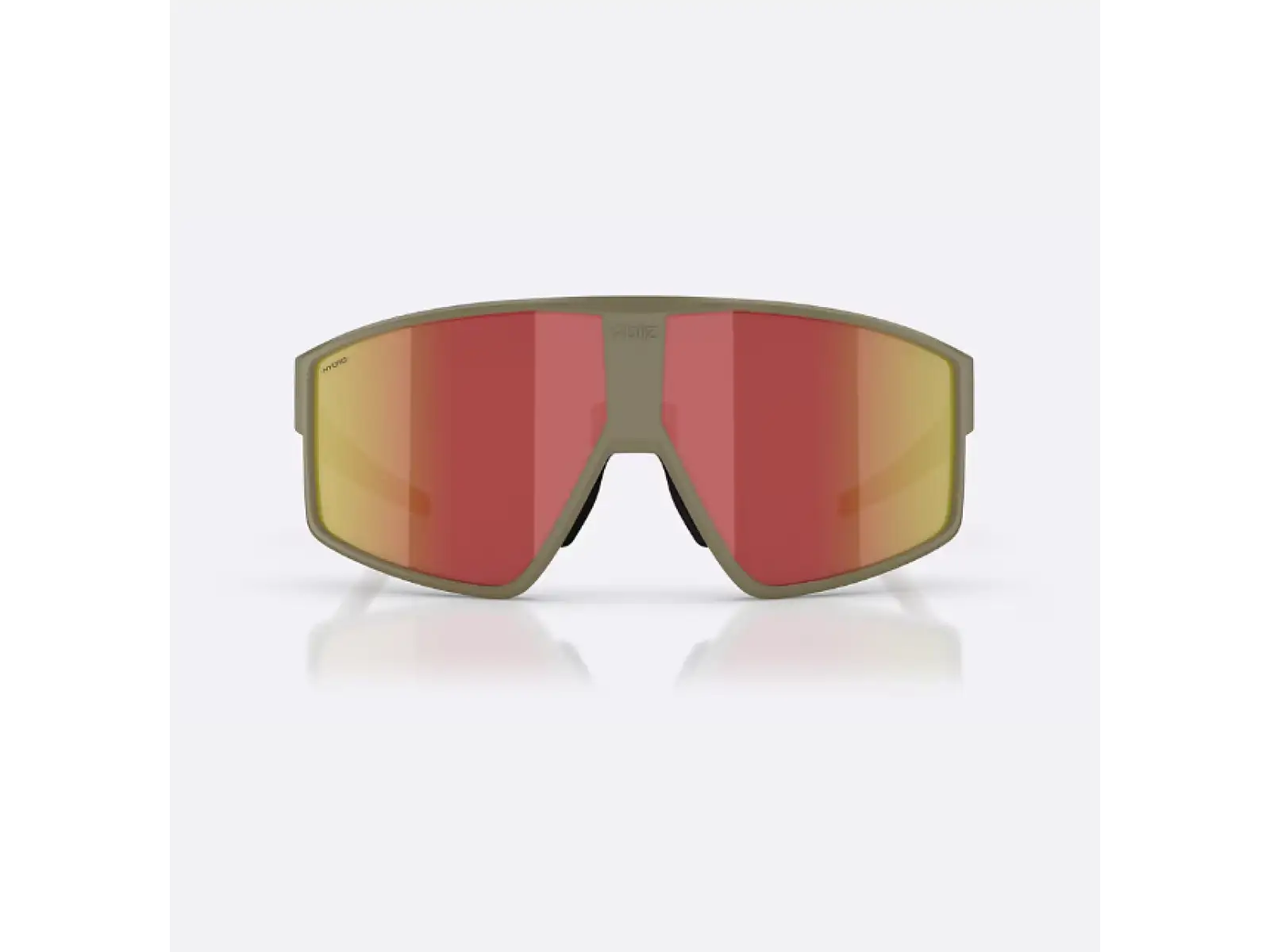 Bliz P002 sluneční brýle Matte Camo Green/Grey Red Revo