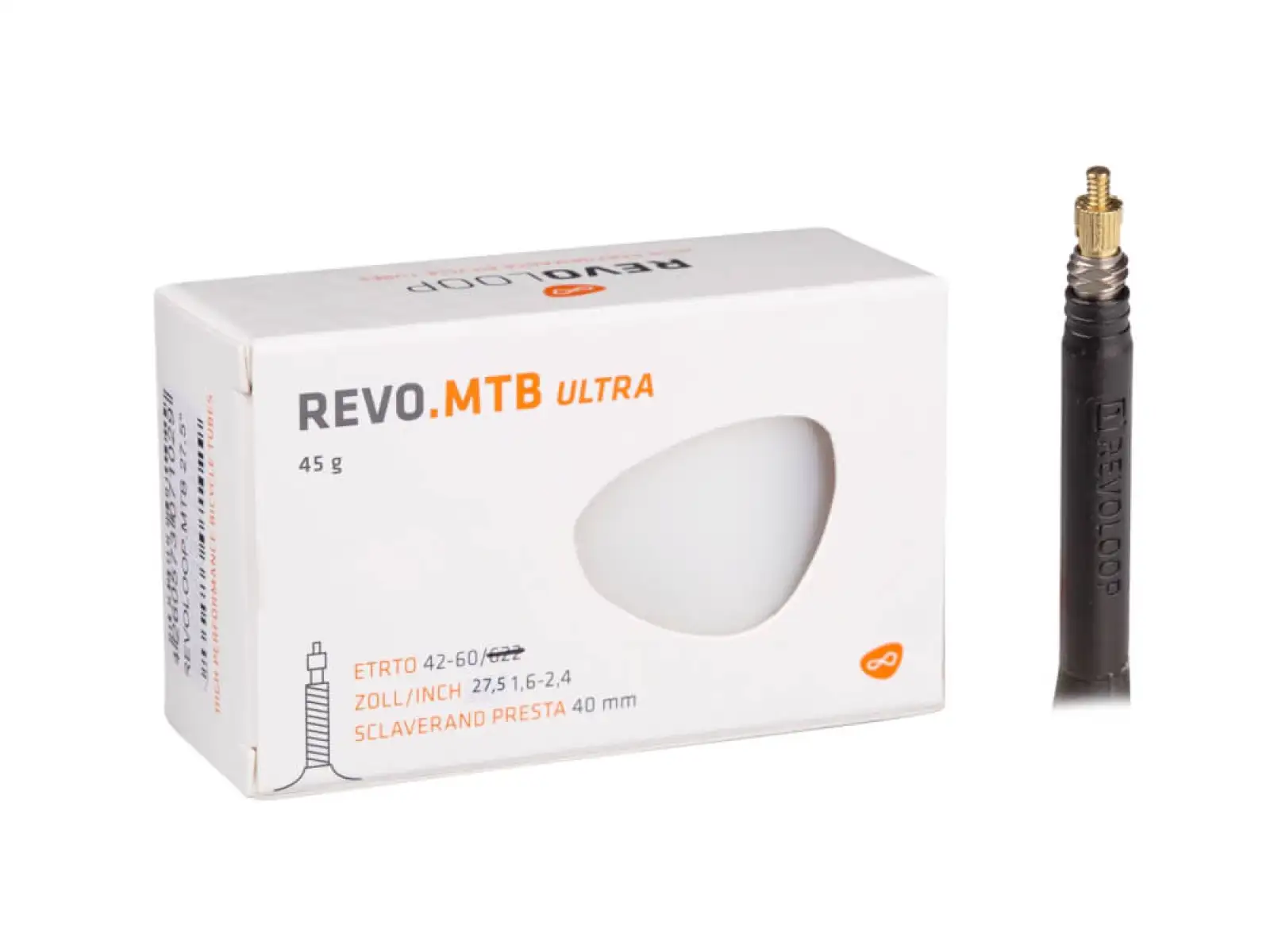 Revoloop Ultra MTB duše 27,5x1,60-2,40" FV40 gal. ventil